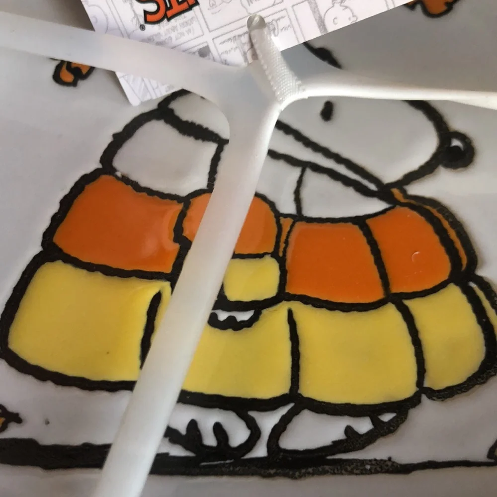 Snoopy Halloween APPETIZER Plates